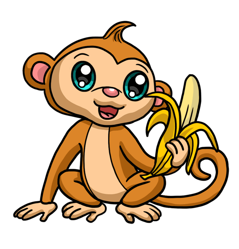 How To Draw A Cartoon Monkey Step By Step Cartoon How To Draw Monkey How To Draw A Cartoon Monkey Step By Step Cartoon How To Draw Monkey