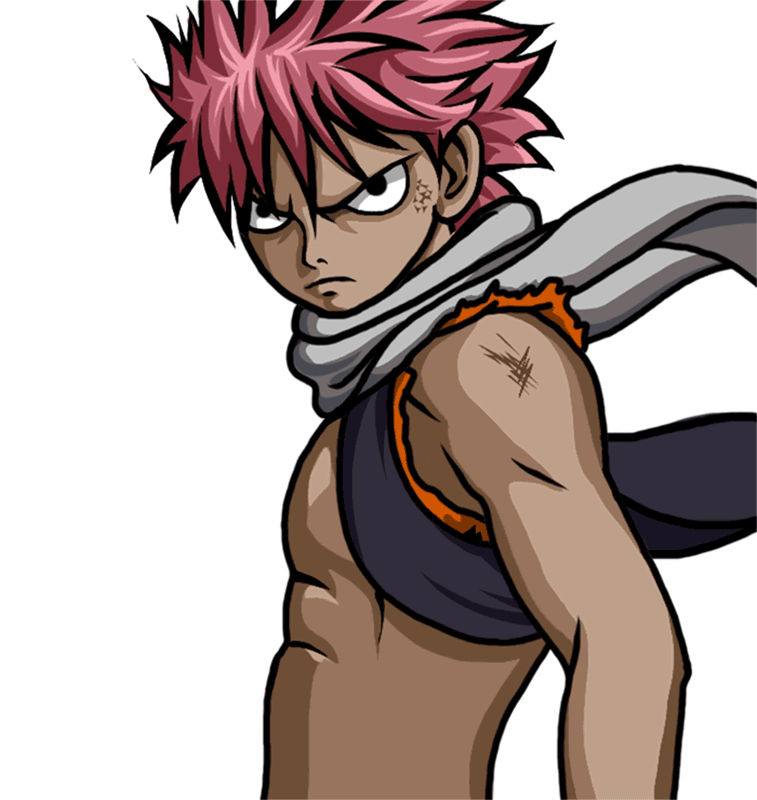 Learn easy to draw Natsu Dragneel Fairy Tail step 00