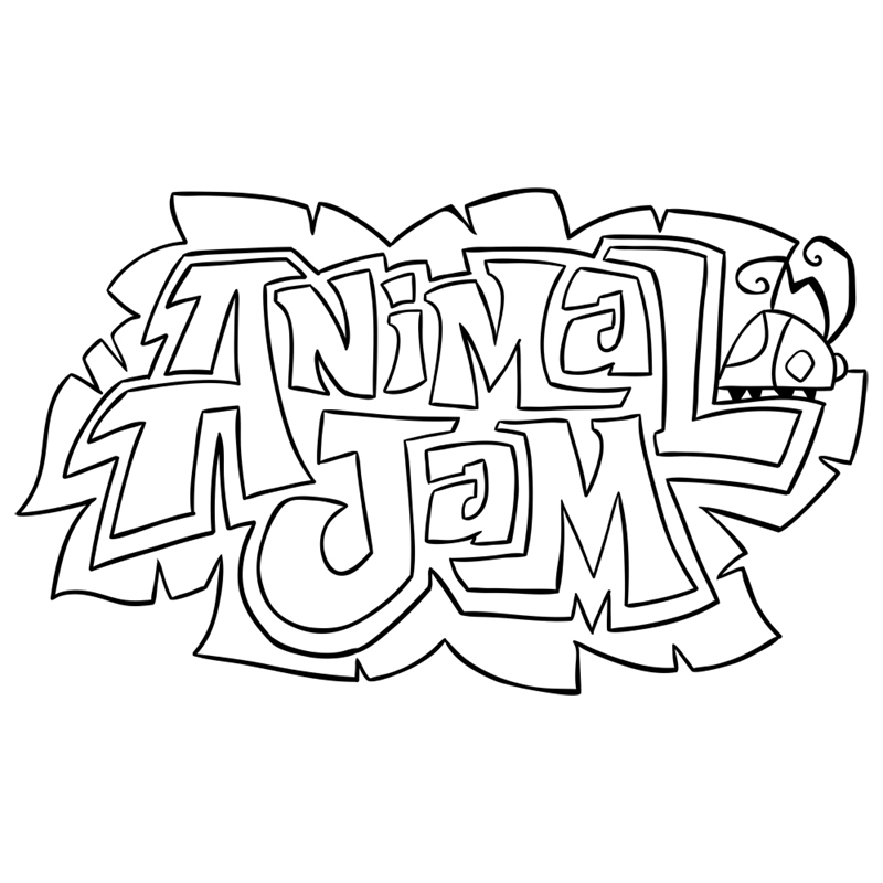Learn how to draw a Animal Jam Logo - EASY TO DRAW EVERYTHING