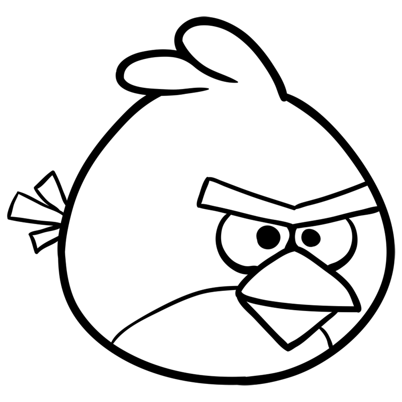 26 Angry Birds Coloring Pages (Free PDF Printables)-saigonsouth.com.vn