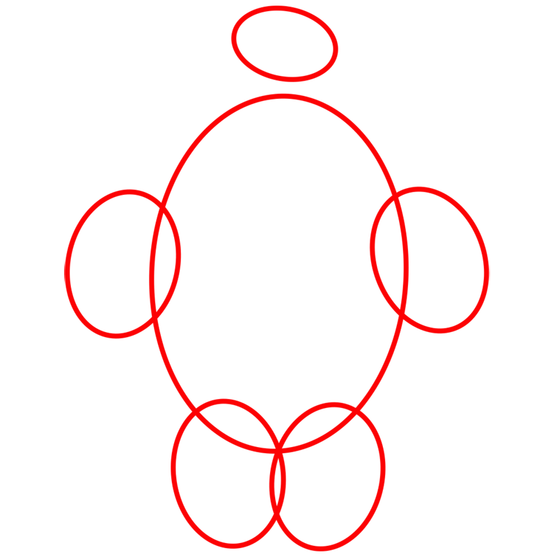 Learn easy to draw baymax step 01