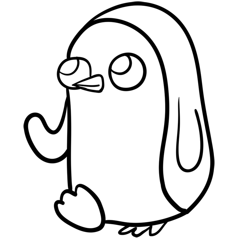 Learn easy to draw gunter step 07