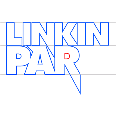 Learn easy to draw linkin park step 16