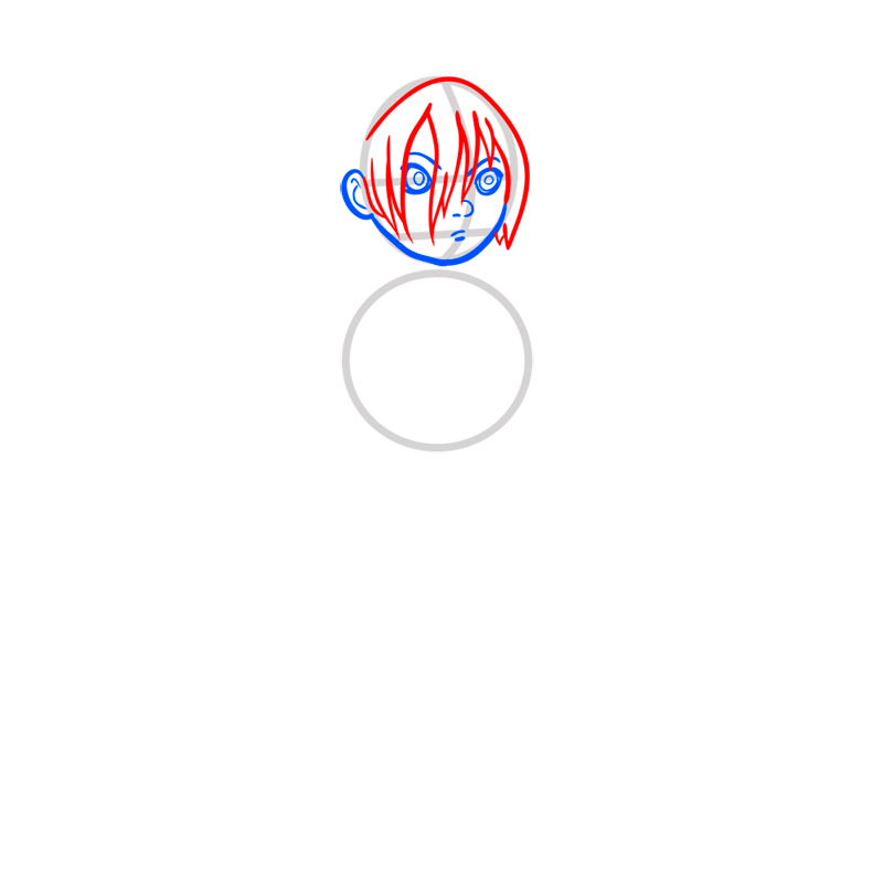 Learn easy to draw toph step 04