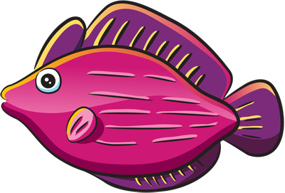 Learn easy to draw how easy to draw a pink fish 10