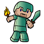 Learn easy to draw how to draw human minecraft chibi icon