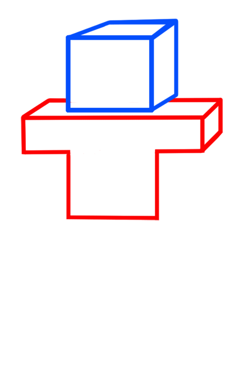 Learn easy to draw minecraft herobrine drawing easy step by step 2