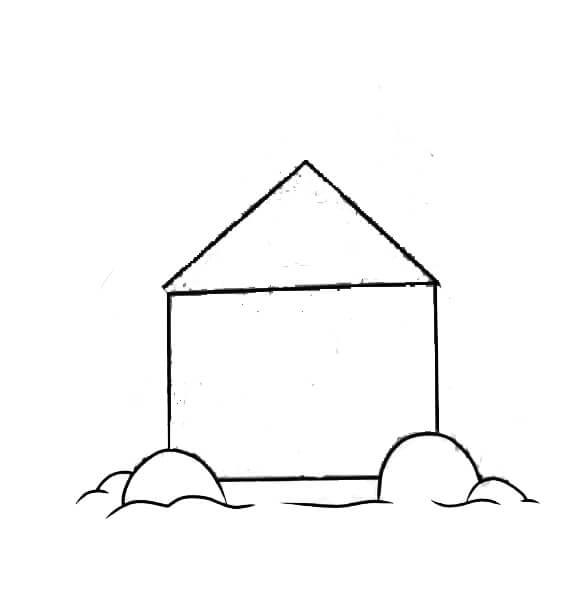 How to Draw a Simple House - Really Easy Drawing Tutorial-saigonsouth.com.vn