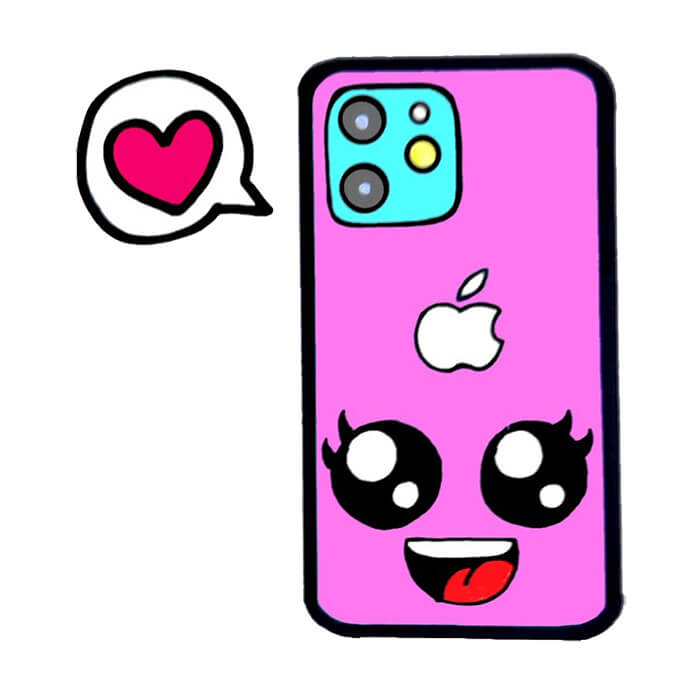 Learn easy to draw cute i phone drawing 8