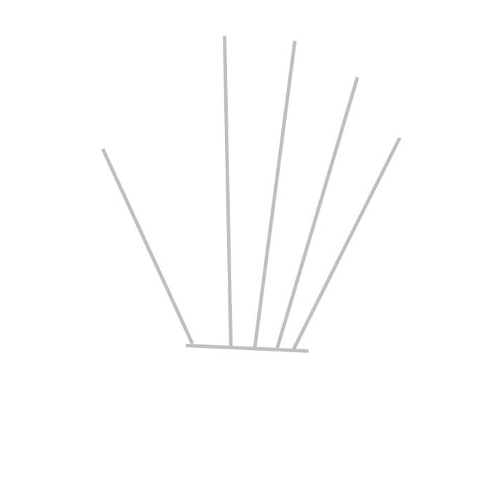 Learn easy to draw easy skeleton hand drawing 1