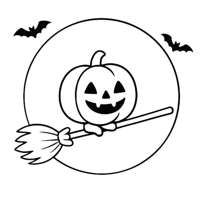 Learn easy to draw amazing pumpkin drawing for halloween 7
