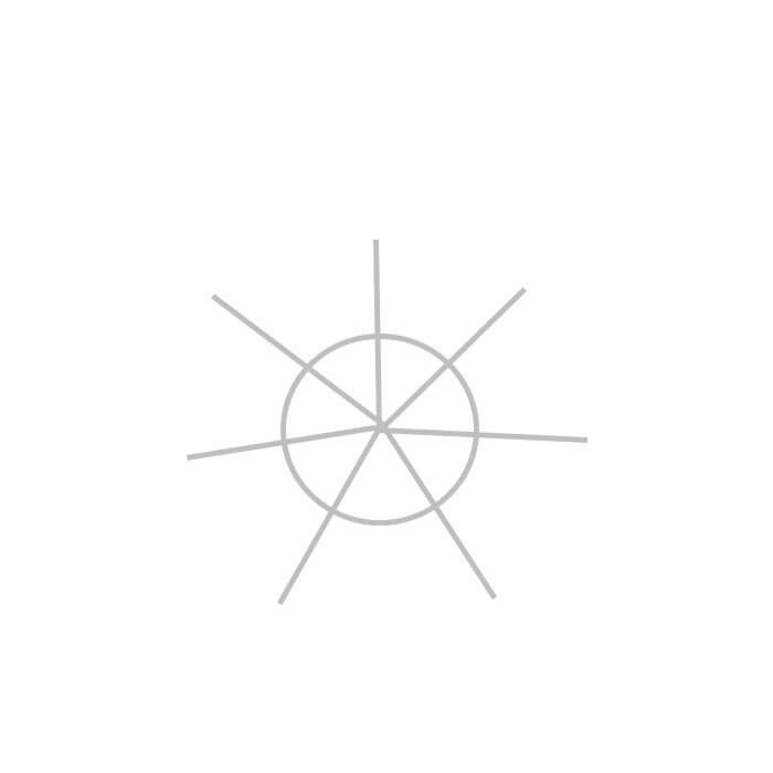 Learn easy to draw cute snowflake drawing easy 1