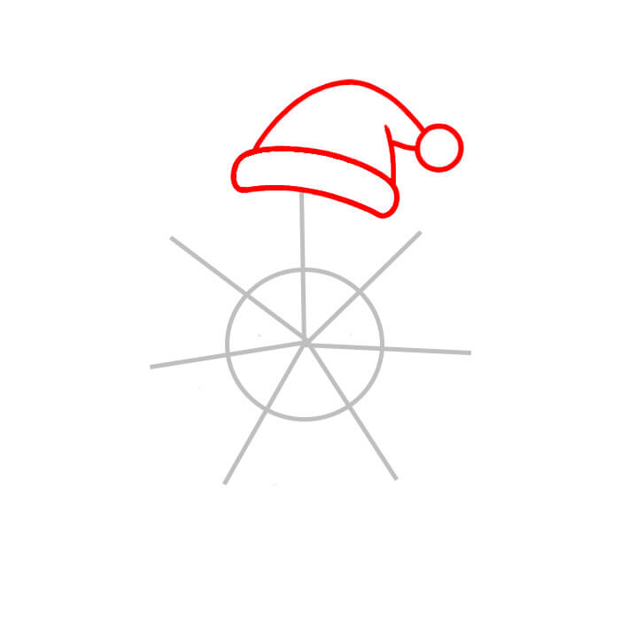 Learn easy to draw cute snowflake drawing easy 2